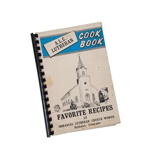 Bethune Colorado Vintage‎ 1977 Community Cookbook Immanuel Lutheran Church Women